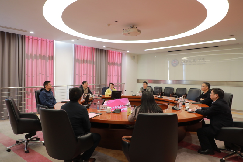 长沙职业技术学院一行来访我校，...